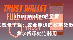 Trust Wallet轻量版下载 信任钱包下载：安全浮浅的数字货币处治器用